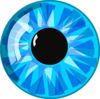 Blue Eyes Clip Art N25