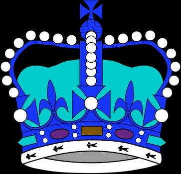 Royal Crown Clip Art N16