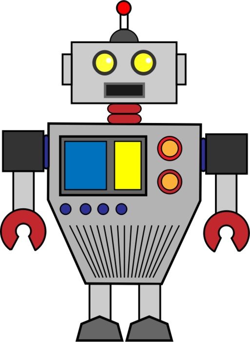 Cute Robot Clip Art N13
