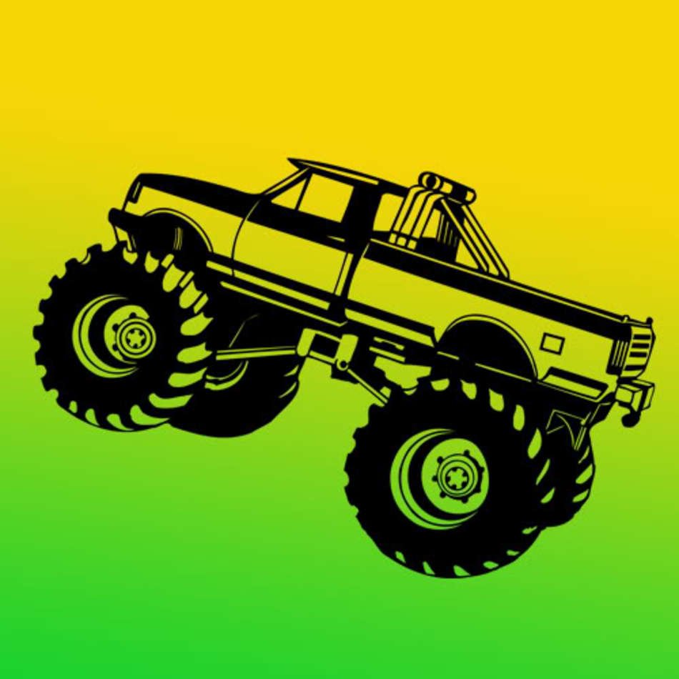 Cartoon Monster Trucks N2