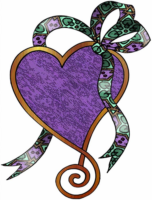 Purple Heart Clip Art N47 free image download