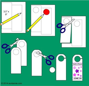 How To Make A Door Knob Hanger