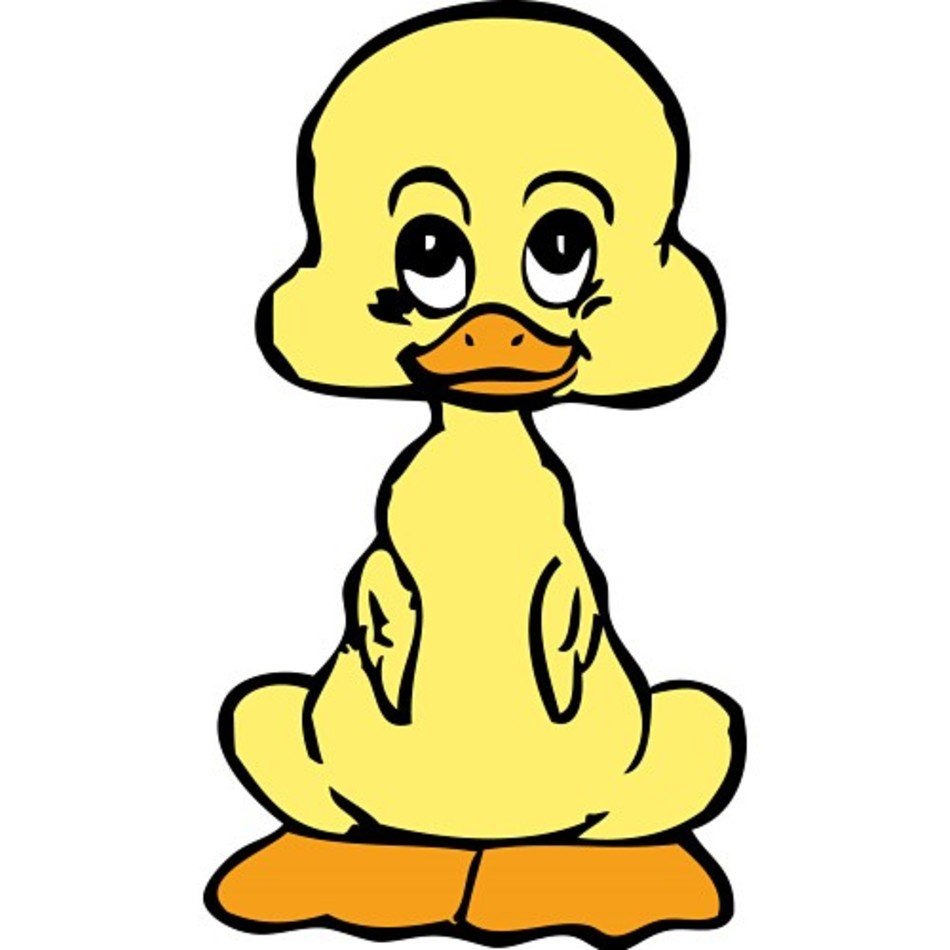 Baby Duck Clip Art N50