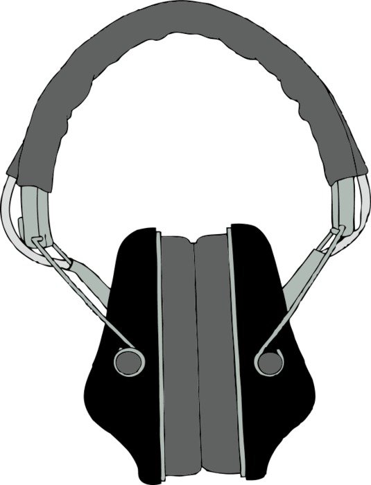 Person With Headphones Clip Art N6