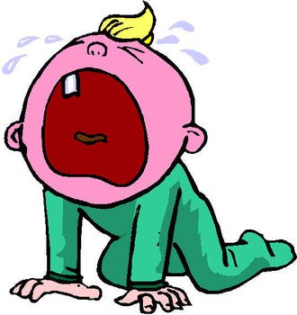 Cartoon Baby Crying N20