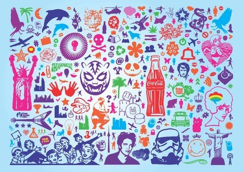 Monster And DC drawing
