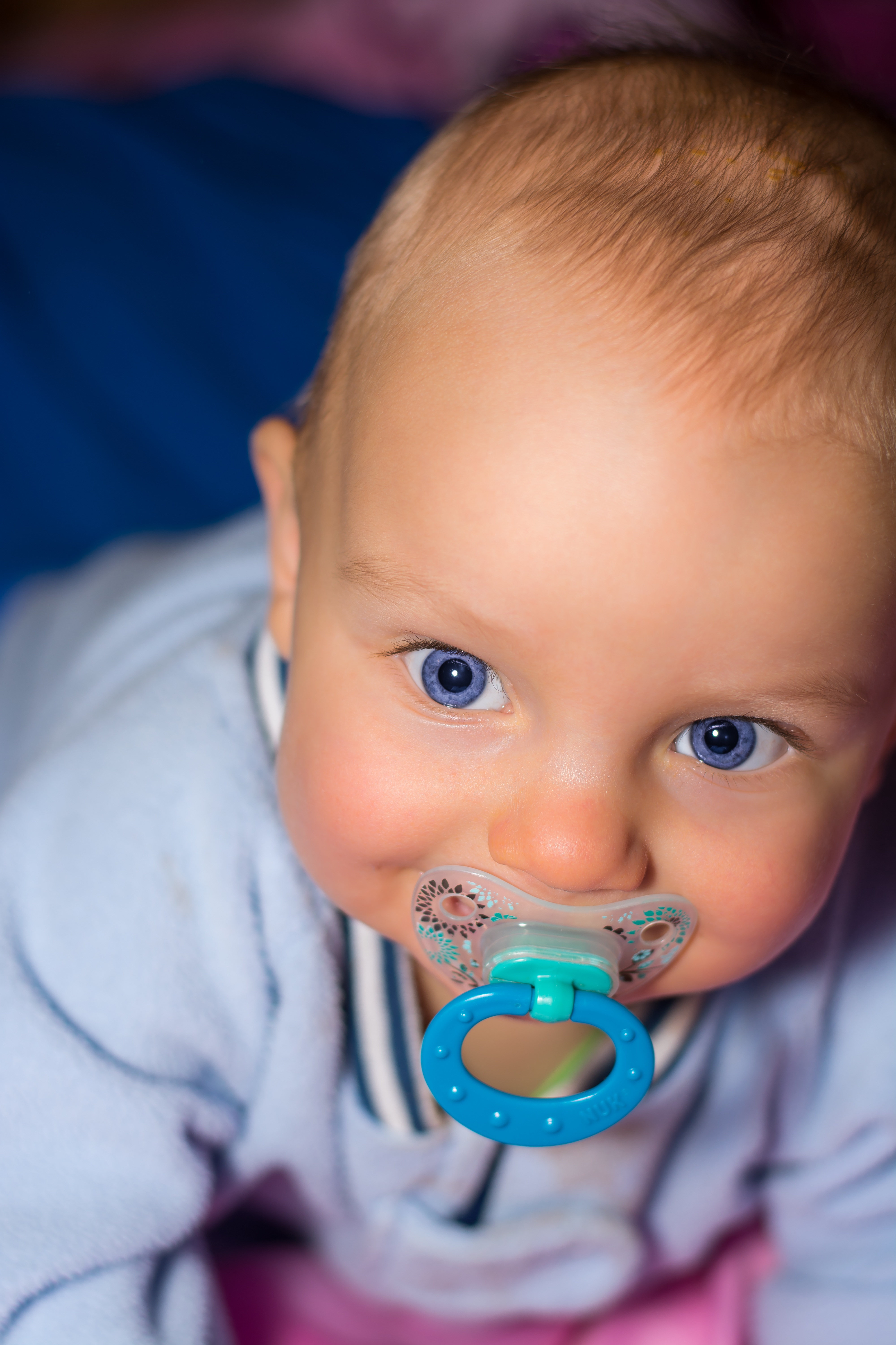 baby with binky