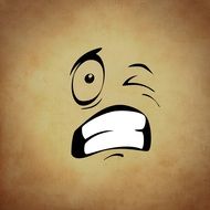 smiley emoticon drawing