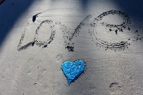 love on the beach