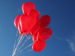 red balls on a wedding