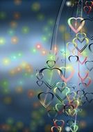 abstraction for Valentine's Day