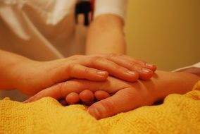 hands as a symbol of care