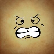 angry emoticon