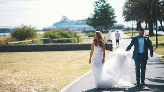 wedding couple in Melbourne