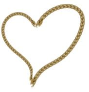heart made of rope