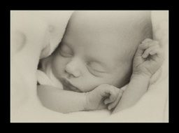 sleeping newborn