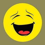 yellow funny smiley