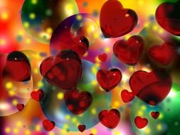heart luck love drawing