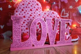 pink romantic decorations