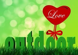 love outdoor drawing