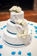 wedding cake, sweet dessert