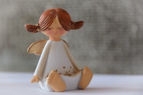 charming angel statue