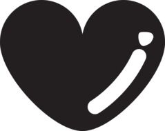 heart deco drawing