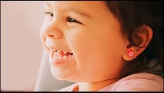 child laughing