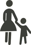 mother and child symbol