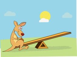 kangaroo cartoon drawing