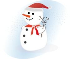 snowman graphic