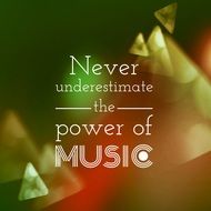 relevant power of music