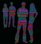 clipart of the communication between people