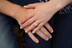 hands with ring