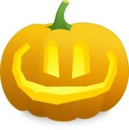 halloween pumpkin happy smiling drawing