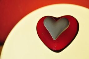 Glass heart clipart