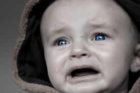 faceof crying baby