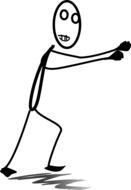 stick figure as a drawing