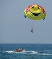 paragliding as a water sports