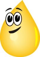 graphic image of yellow fun blob