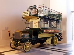 old car Milnes Daimler Omnibus