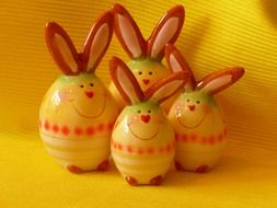 easter bunny porcelain