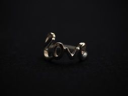 love ring silver jewellery