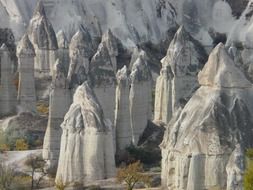 stone Valley of Love in the Turkey