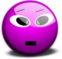 sign of unhappy emotion with eyes