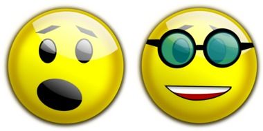two different smiles