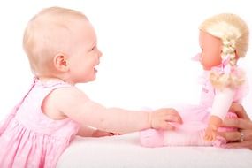 baby and doll