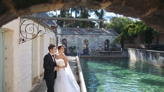 happy wedding couple in Melbourne