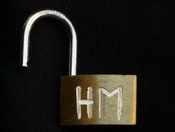 padlock metal hm