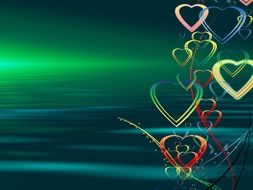 kringel heart valentine s day love